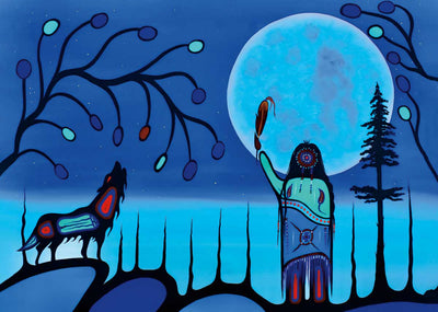 Indigenous Printed Art Cards
