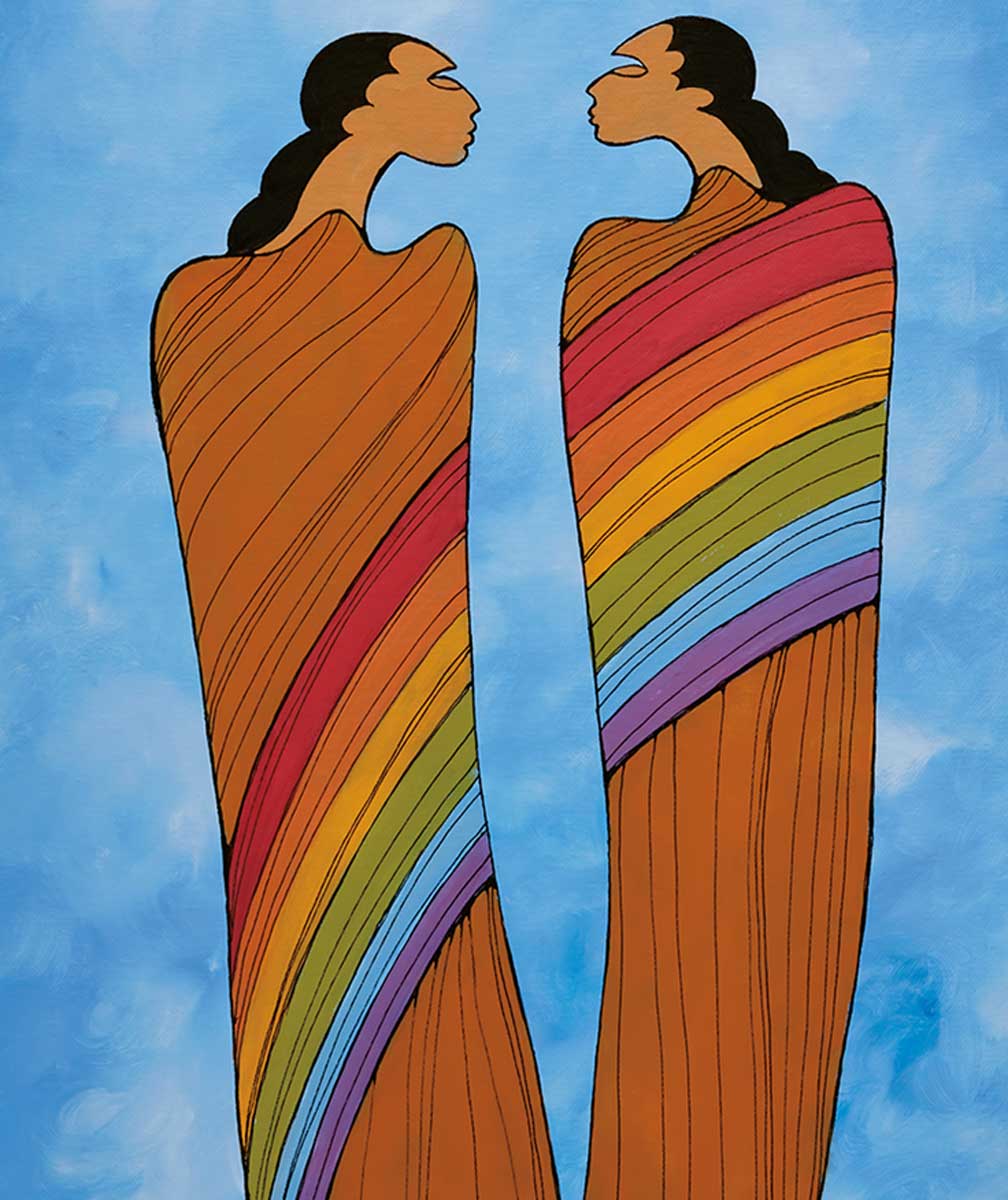 Fine Art Print | Indigenous Limited Edition | People of the Rainbow