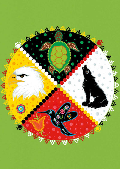 Indigenous Printed Art Cards