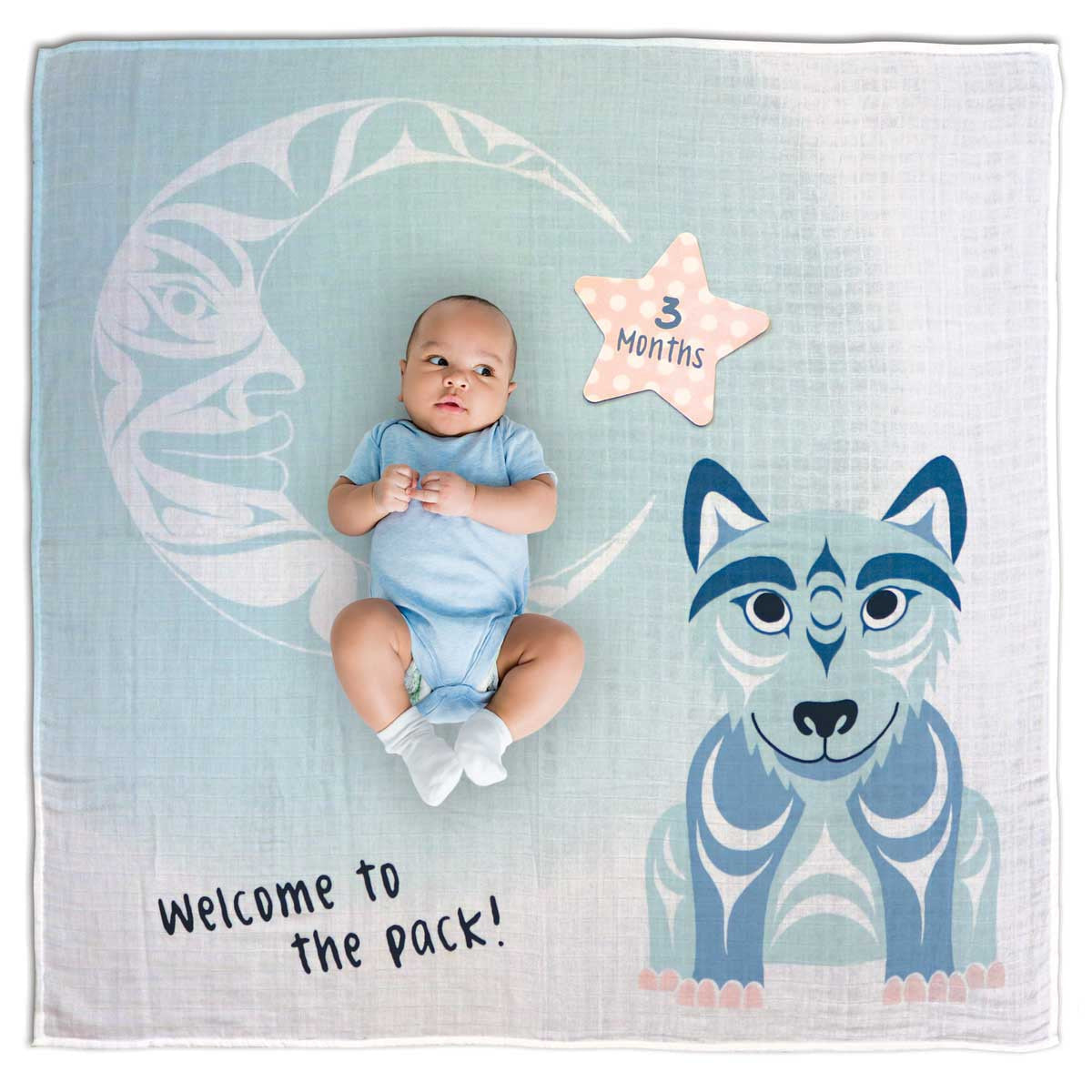 Baby Blankets and Milestone Sets